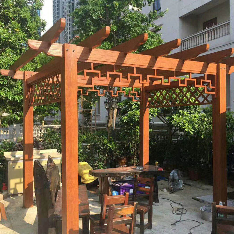 Bağ Metal Müasir Üzüm Trellis Açıq Gazebos